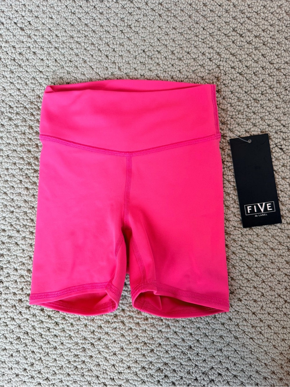 Five the Label Everyday Short 3”, Rosy, YS (4/5). NWT!